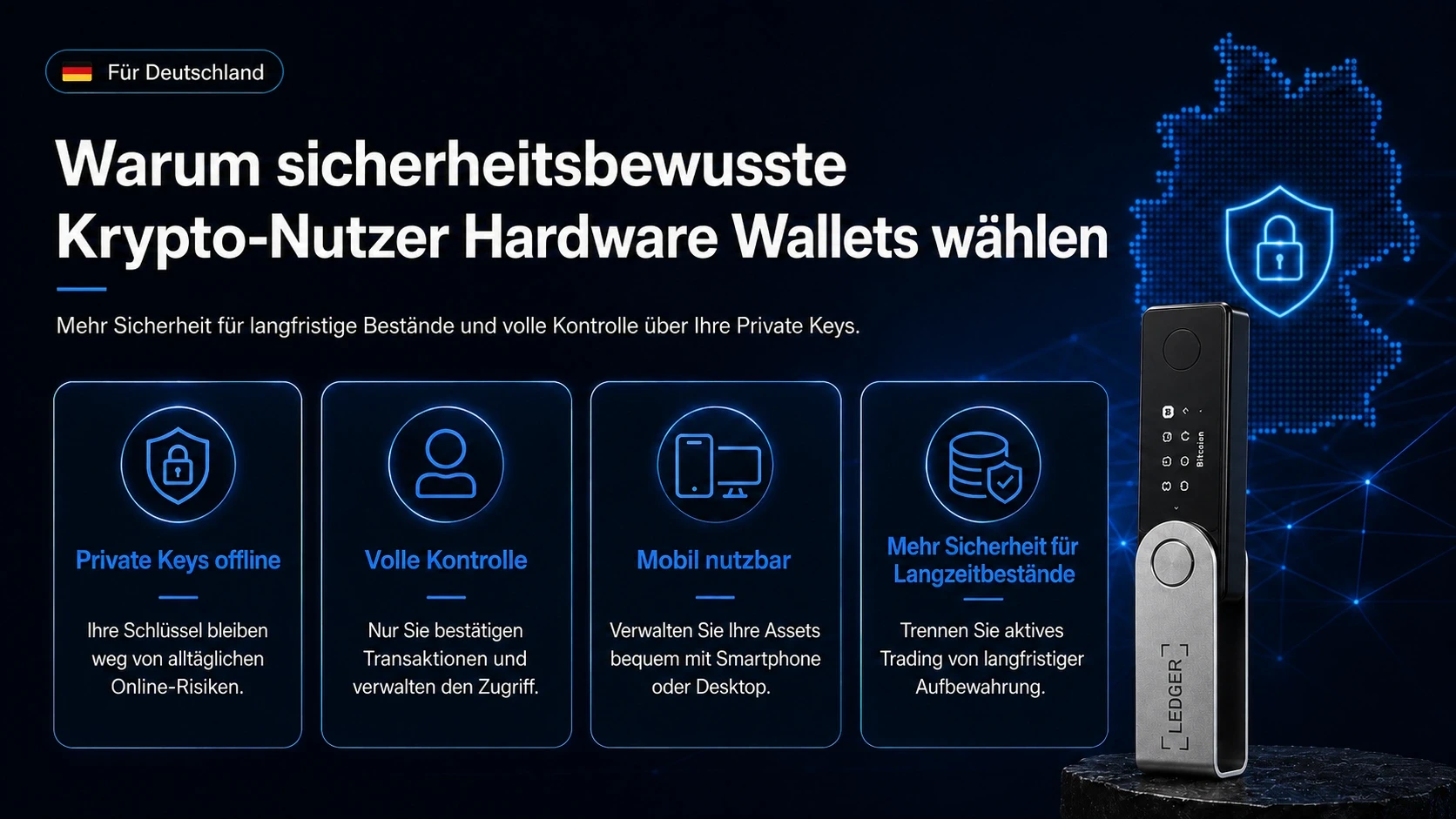 Warum sicherheitsbewusste Krypto-Nutzer Hardware Wallets wählen