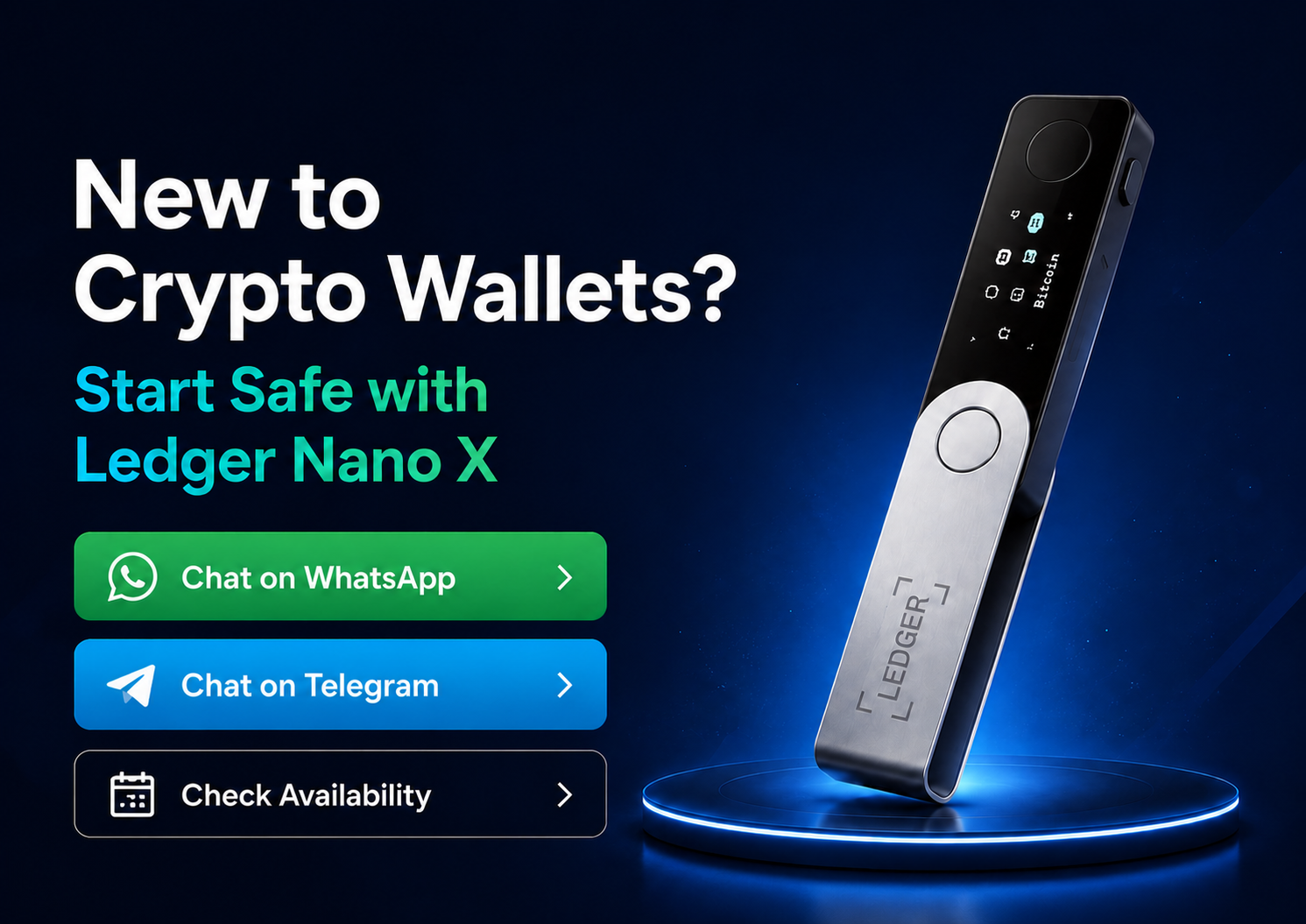 Ledger Nano X beginner-friendly crypto wallet landing page for Malaysia