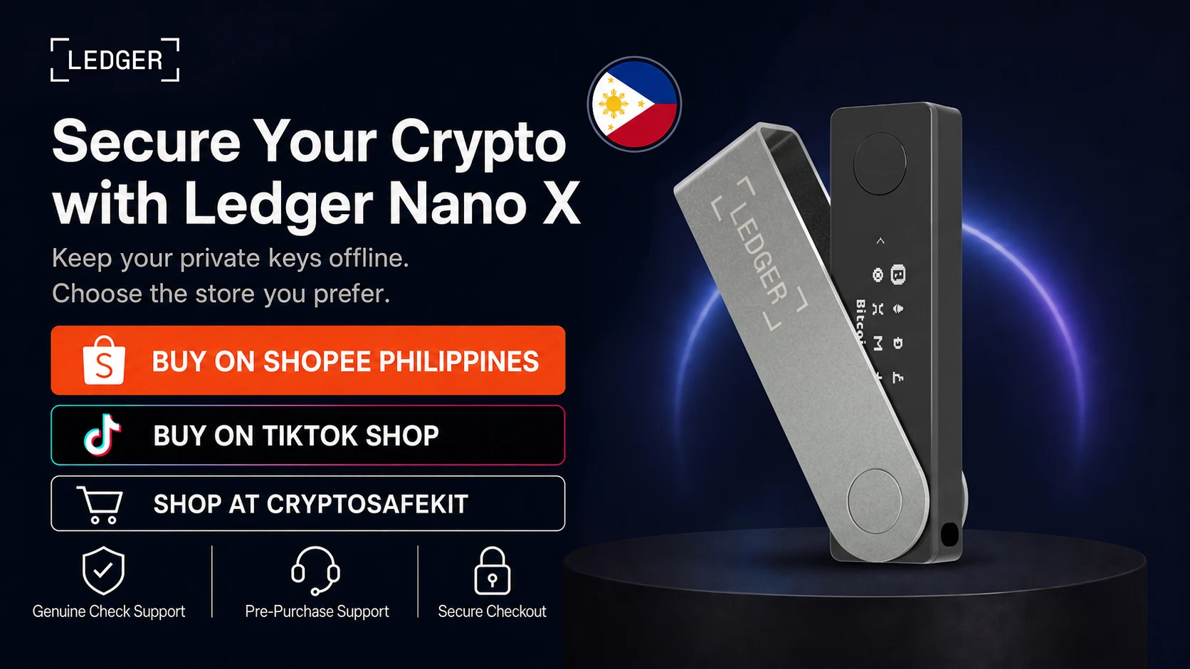 Secure your crypto with Ledger Nano X across Southeast Asia