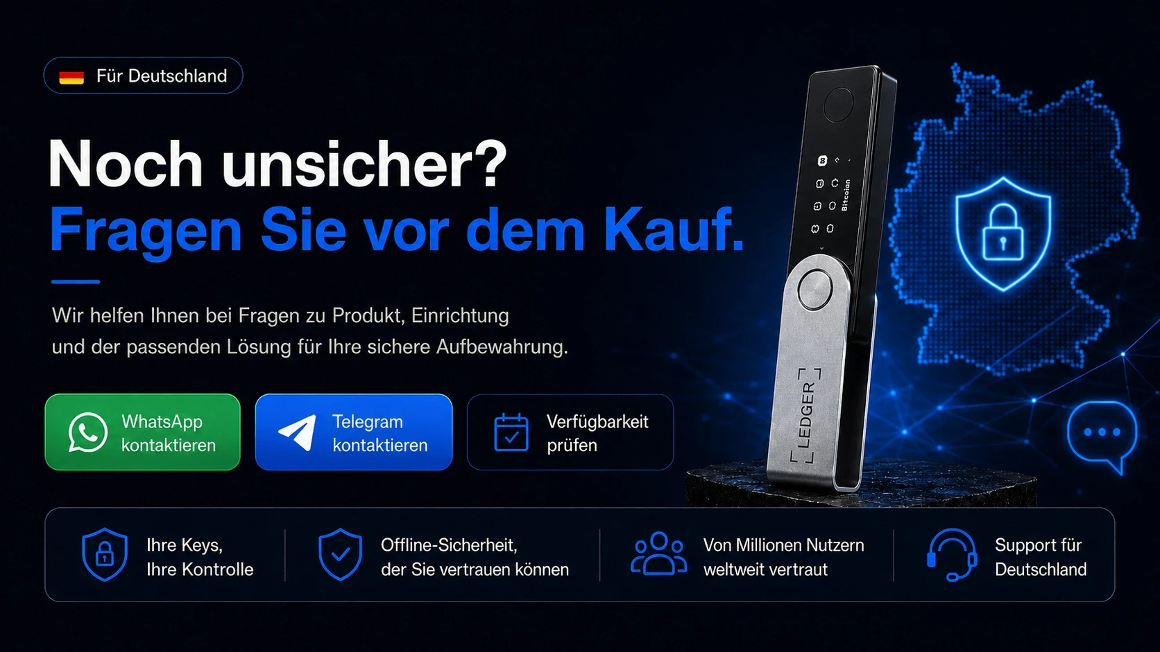 Noch unsicher Fragen Sie vor dem Kauf
