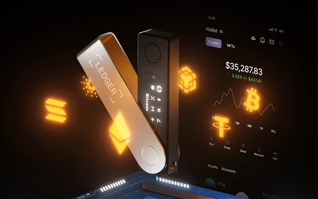 Ledger Nano X crypto security visual